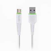 Кабель USB - micro USB budi M8J150M  120см 1,5A  (white)