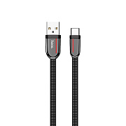 Кабель USB - Type-C Hoco U74 15W 120см 3A  (black)