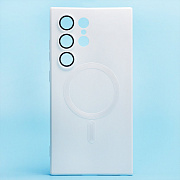Чехол-накладка - SM020 Matte SafeMag для "Samsung Galaxy S24 Ultra" (white) (228122)