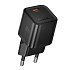Адаптер Сетевой Hoco N64 PD Type-C 3A/20W (black)