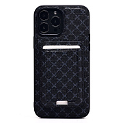 Чехол-накладка - SM022 SafeMag c картхолдером  для "Apple iPhone 13 Pro Max" (black)