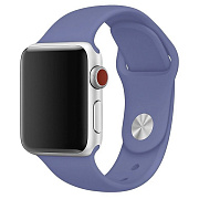 Ремешок - ApW Sport Band Apple Watch 38/40/41 mm силикон на кнопке (S) (lavender)