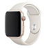 Ремешок - ApW Sport Band Apple Watch 38/40/41 mm силикон на кнопке (S) (ivory)