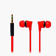 Проводные наушники внутриканальные Music Level ML-200 Jack 3,5  (red)