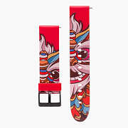 Ремешок - WB01 Универсальный 20мм силикон (016) (red)