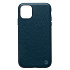 Чехол-накладка Cellis SM030 SafeMag для "Apple iPhone 11" Натуральная кожа зернистая (dark blue) (237461)