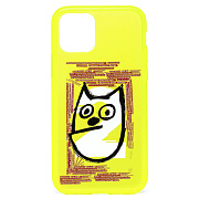 Чехол-накладка - PC046 для "Apple iPhone 11" 02 (yellow)