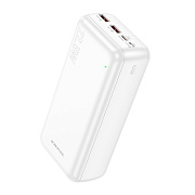 Внешний аккумулятор Borofone BJ38B 22.5W+PD20W 30000mAh Micro/Type-C/2USB/Type-C (white)