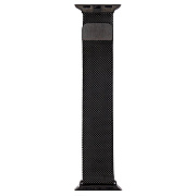 Ремешок - ApW25 Apple Watch 38/40/41 mm миланская петля на магните (black)