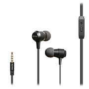 Проводные наушники с микрофоном внутриканальные Mofan MF-001 Jack 3,5  (black)