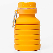 Бутылка для воды - BL-002 (yellow), 400 мл, складная (повр. уп.) (yellow)