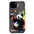 Чехол-накладка - SC335 для "Apple iPhone 13"  (панда) (grey) (227070)