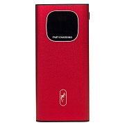 Внешний аккумулятор SKYDOLPHIN SP30 10000mAh Micro/Type-C/USB*2 (red)