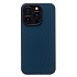 Чехол-накладка Cellis SM009 POSH KEVLAR SafeMag для "Apple iPhone 15 Pro" (blue)