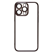 Чехол-накладка - PC073 с закрытой камерой для "Apple iPhone 16 Pro Max" (black) (236464)