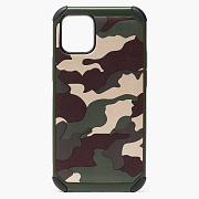 Чехол-накладка - SC094 Military для "Apple iPhone 12 mini" (001) (green)