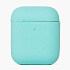 Чехол - Silicone case для кейса "Apple AirPods 2" (coast blue)