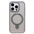 Чехол-накладка - SM088 SafeMag  для "Apple iPhone 15 Pro" (grey)