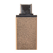 Переходник USB (м) - Type-C (п) - 4см (gold)