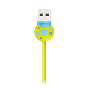 Кабель USB - micro USB Joy Room S-L124  120см 2,4A  (yellow/sky blue)