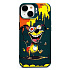 Чехол-накладка - SC335 для "Apple iPhone 14"  (собака) (dark green)