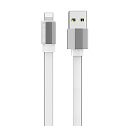 Кабель USB - Apple lightning Borofone BU8  120см 2,4A  (white)