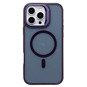 Чехол-накладка - SM026 SafeMag для "Apple iPhone 16 Pro Max" (dark violet) (236445)