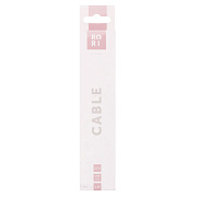 Кабель USB - Apple lightning Kurato RORI-L210  100см 2,5A  (white)