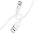 Кабель Type-C - Type-C Hoco X87 Magic PD 60W 100см 3A  (white)