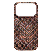 Чехол-накладка Luxo Creative PC для "Apple iPhone 17 Pro" (146 ) (brown/beige) (243450)