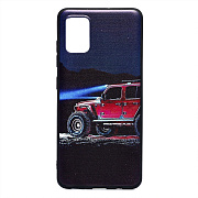 Чехол-накладка - SC185 для "Samsung SM-A515 Galaxy A51" (013) (black/red)