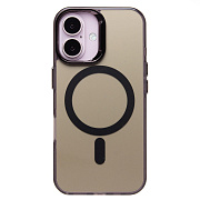 Чехол-накладка - SM025 SafeMag для "Apple iPhone 16" (black)