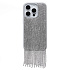 Чехол-накладка - PC095 POSH SHINE для "Apple iPhone 15 Pro" кристальный водопад (white titanium) (237164)