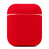 Чехол - Soft touch для кейса "Apple AirPods" (red)