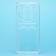 Чехол-накладка - SC276 с картхолдером для "Honor X9c" (transparent) (239132)