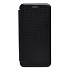 Чехол-книжка Brera Like Me для "Huawei Honor 7C Pro" (black/black) откр.вбок