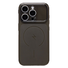 Чехол-накладка - SC350 для "Apple iPhone 15 Pro" (black)