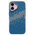 Чехол-накладка Luxo Creative PC  для "Apple iPhone 16" (135) (blue/green)