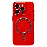 Чехол-накладка - SM050 SafeMag для "Apple iPhone 15 Pro" (red)