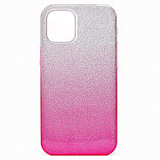 Чехол-накладка - SC097 Gradient для "Apple iPhone 12 mini" (pink/silver)