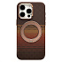 Чехол-накладка Luxo Creative PC с подставкой для "Apple iPhone 15 Pro Max" (LF113) (brown)