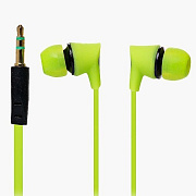 Проводные наушники внутриканальные Music Level ML-200 Jack 3,5  (green)