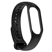 Ремешок - WB13 Xiaomi Mi Band 7 силикон на кнопке (регулируемый) (black)