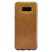 Чехол-накладка - Glamour для "Samsung SM-G955 Galaxy S8 Plus" (gold)