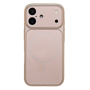 Чехол-накладка - SM090 AG-Glass для "Apple iPhone 17" (gold)