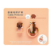 Защита кабеля - мишка (brown/beige) (231995)