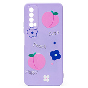 Чехол-накладка - SC246 для "Huawei P Smart 2021/Y7a" (008) (lavender)