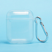 Чехол - SCP26  для кейса "Apple AirPods/AirPods 2" (transparent) (242416)