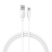 Кабель USB - Type-C Borofone BX14 18W 300см 3A  (white)