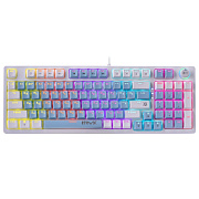 Клавиатура Defender Hawk GK-418 игровая механическая  (97кн, OUTEMU Brown) (blue)